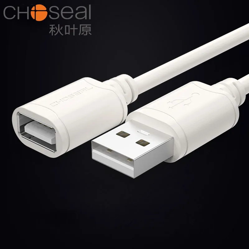 CHOSEAL USB2.0 кабель удлинитель для мужчин и женщин высокое Скорость USB Дата ПК
