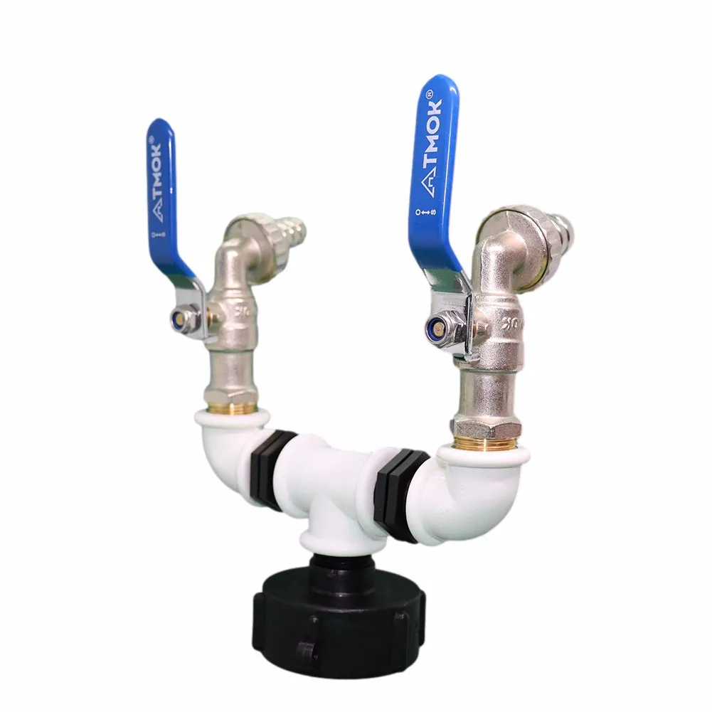 IBC Adapter Water Tank Fittings S60X6 Coarse Thread -2-way 3/4 \"Ball Valve Compatible Garden Hose Connector Replacement
IBC Adapter Water Tank Fittings S60X6 Coarse Thread -2-way 3/4 \"Ball Valve Compatible Garden Hose Connector Replacement
