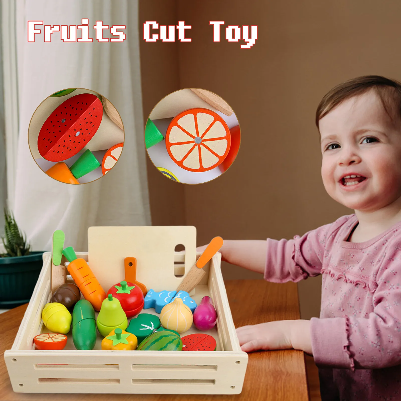 Kitchen Toy Children's Kitchen Play House Fruits Cut Toy Food Cognitive Kitchen Play House Toy Kids Educational Toys
Kitchen Toy Children's Kitchen Play House Fruits Cut Toy Food Cognitive Kitchen Play House Toy Kids Educational Toys