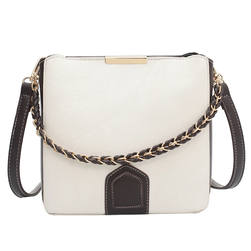 High Quality Contrast Shoulder Handbag Fashion Chain Design Crossbody Bags for Women 2020 Luxury Handbags Women Bags Designer
High Quality Contrast Shoulder Handbag Fashion Chain Design Crossbody Bags for Women 2020 Luxury Handbags Women Bags Designer