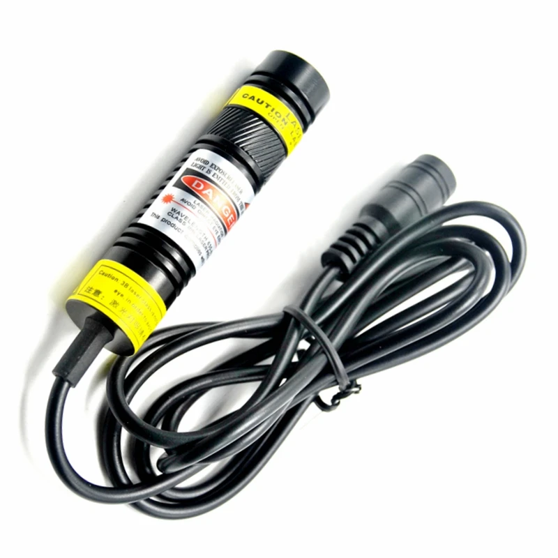 830nm 250mW Adjustable Focus IR Infrared Laser Diod Module 16x68mme Dot/Line Shape with 5V Adapter and Mount Holder
830nm 250mW Adjustable Focus IR Infrared Laser Diod Module 16x68mme Dot/Line Shape with 5V Adapter and Mount Holder