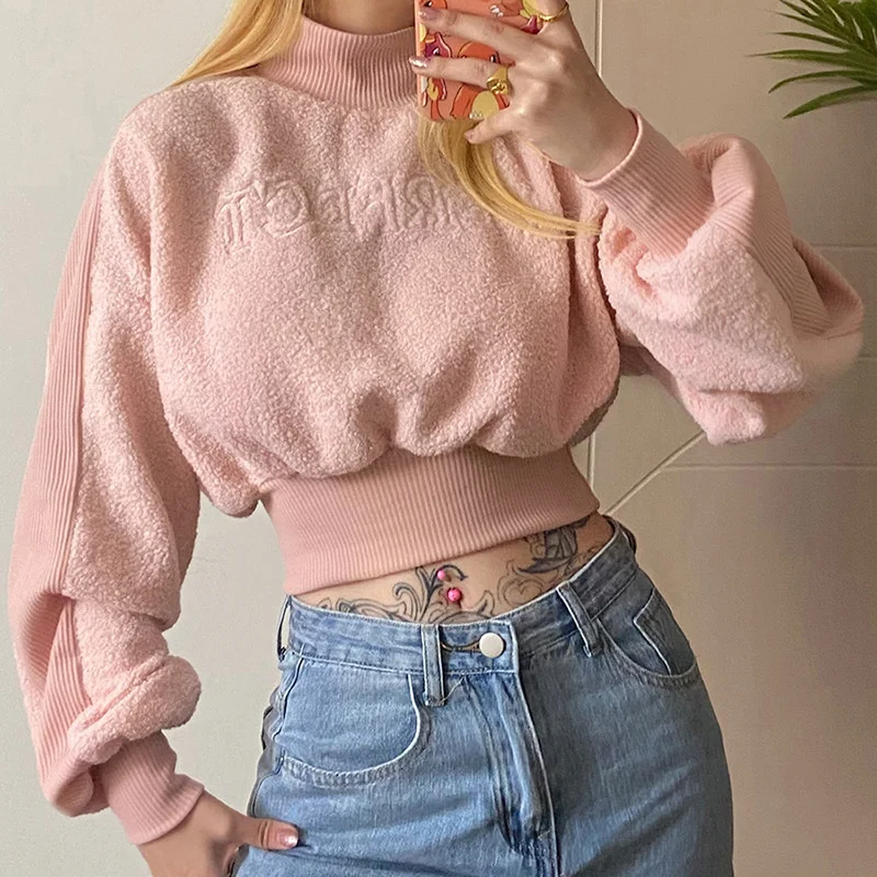 Wind 2021 Autumn Winter New Women's Dress Solid Color Slim Fit Long Sleeve High Neck Lamb Wool Waist Sweater Women
Wind 2021 Autumn Winter New Women's Dress Solid Color Slim Fit Long Sleeve High Neck Lamb Wool Waist Sweater Women