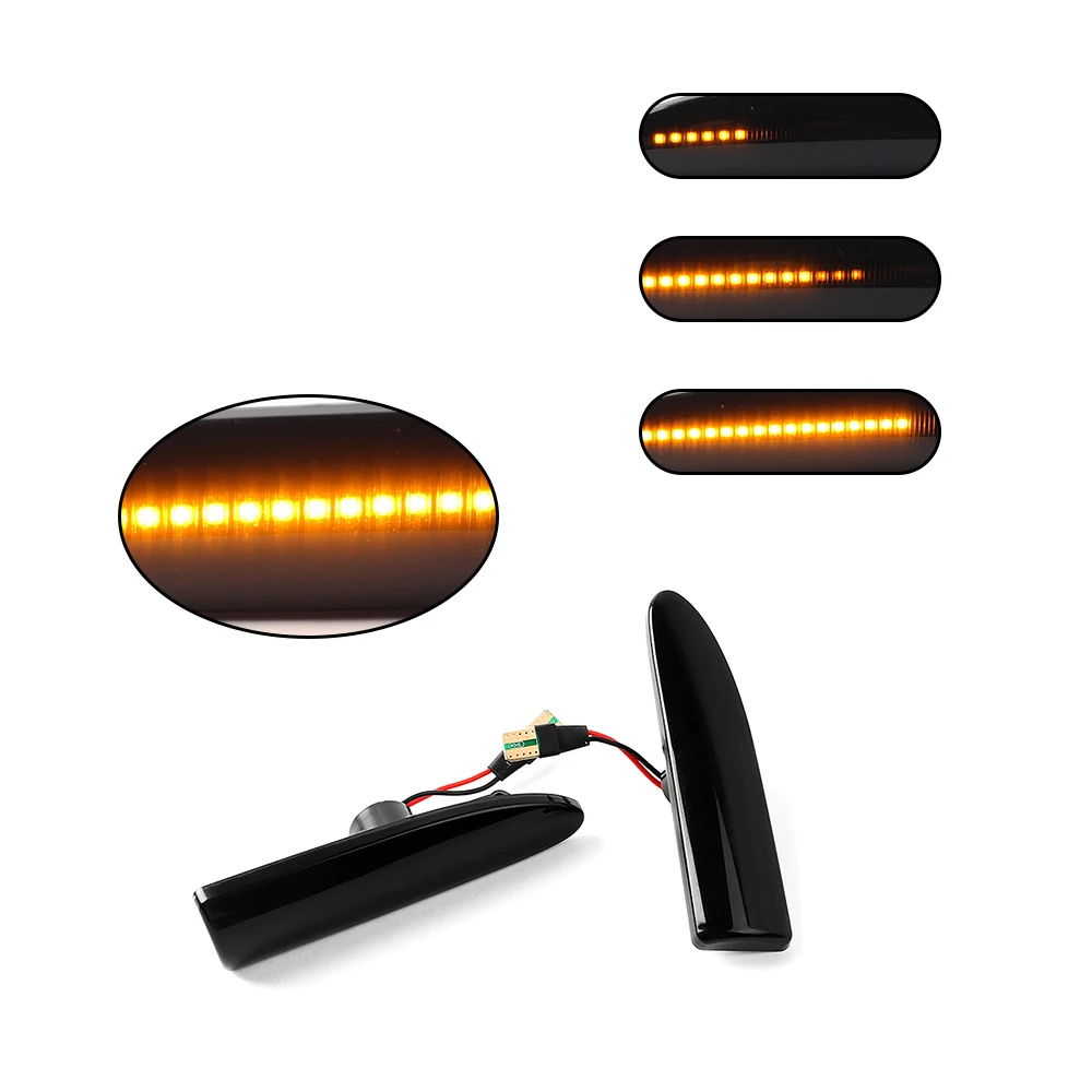 Пара светодиодных динамических поворотников для JAGUAR X-Type 2003-2009
Пара светодиодных динамических поворотников для JAGUAR X-Type 2003-2009