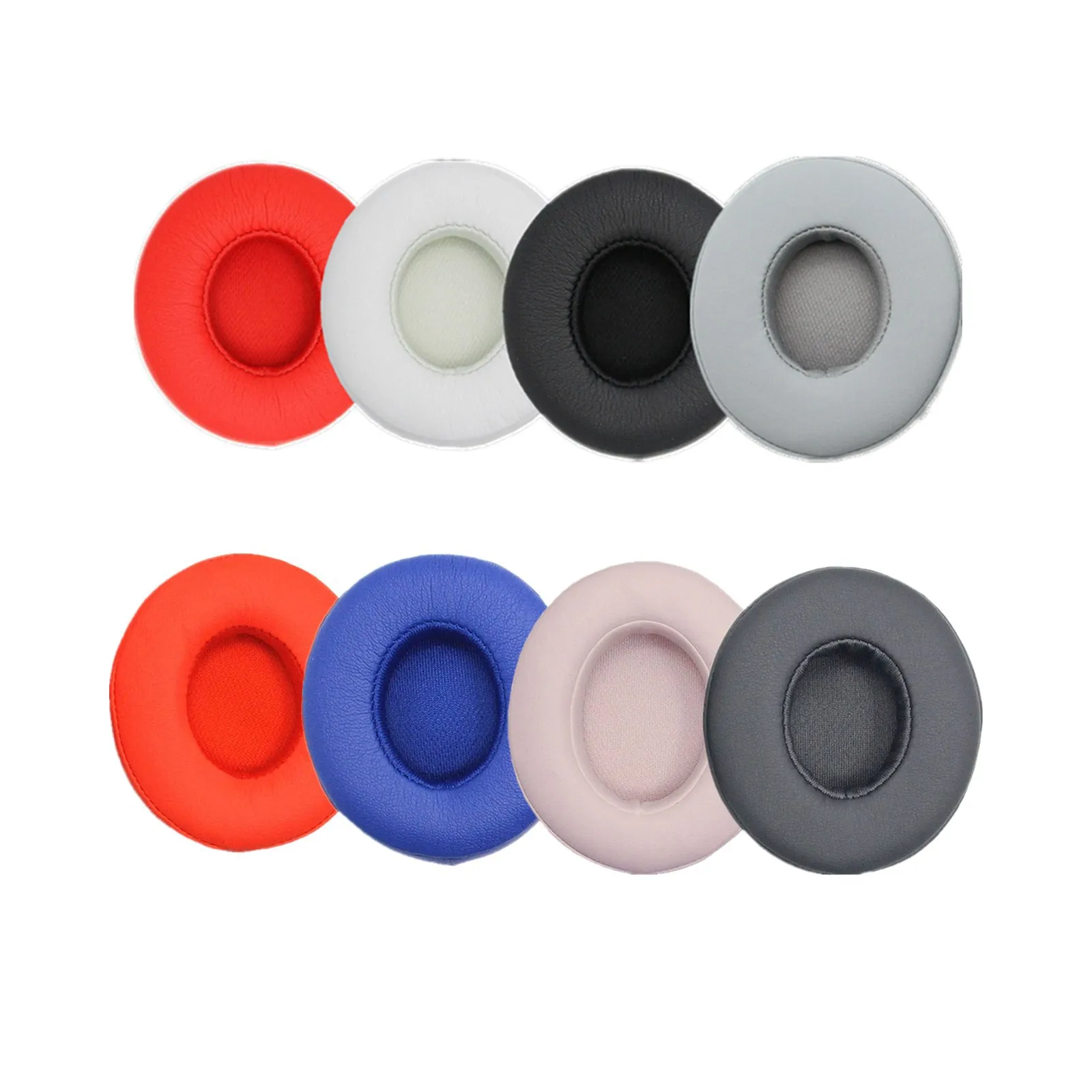 

1 pair Replacement Ear Ppads Cushion For Solo 2 Wireless Earpads Earbuds For Beats Solo 3 Headset Case Ultra-soft Protein Skin