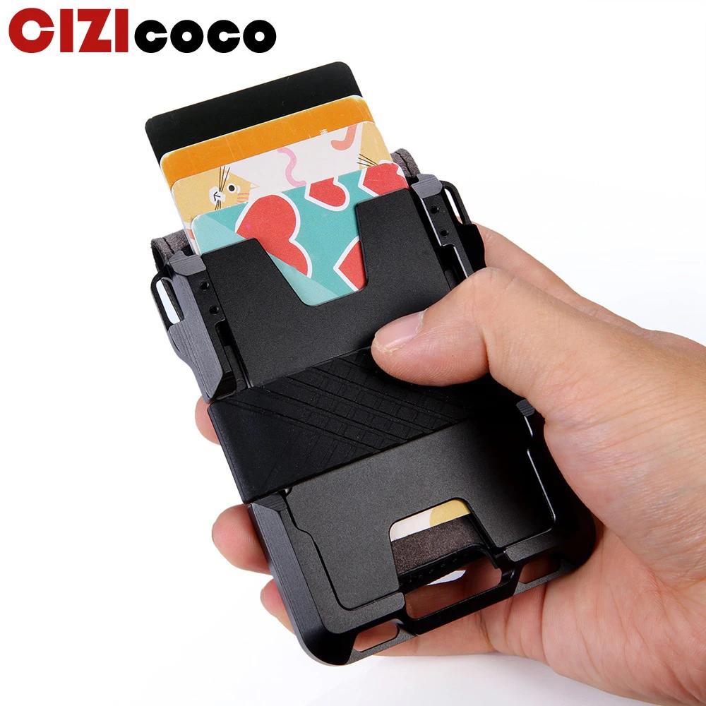 2022 New Credit Card Holder Aluminum RFID Blocking Wallet Crazy Horse Leather Minimalist Card Wallet Men Women ID Bank Card Case
2022 New Credit Card Holder Aluminum RFID Blocking Wallet Crazy Horse Leather Minimalist Card Wallet Men Women ID Bank Card Case