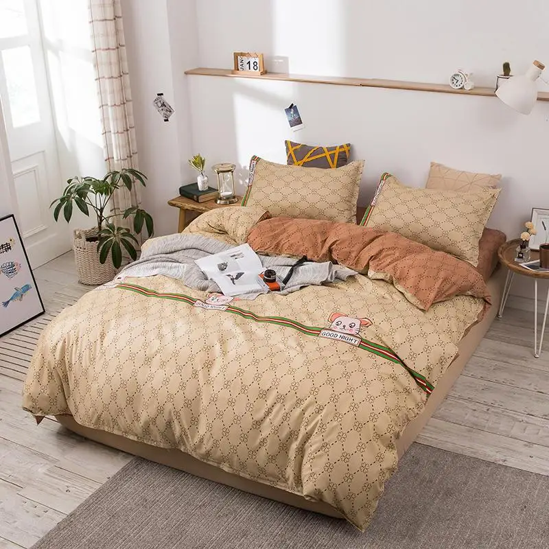 48Luxury Bedding Set Printed Duvet Cover Bed Sheet Pillowcase Full King Queen Twin Bedding Sets
48Luxury Bedding Set Printed Duvet Cover Bed Sheet Pillowcase Full King Queen Twin Bedding Sets