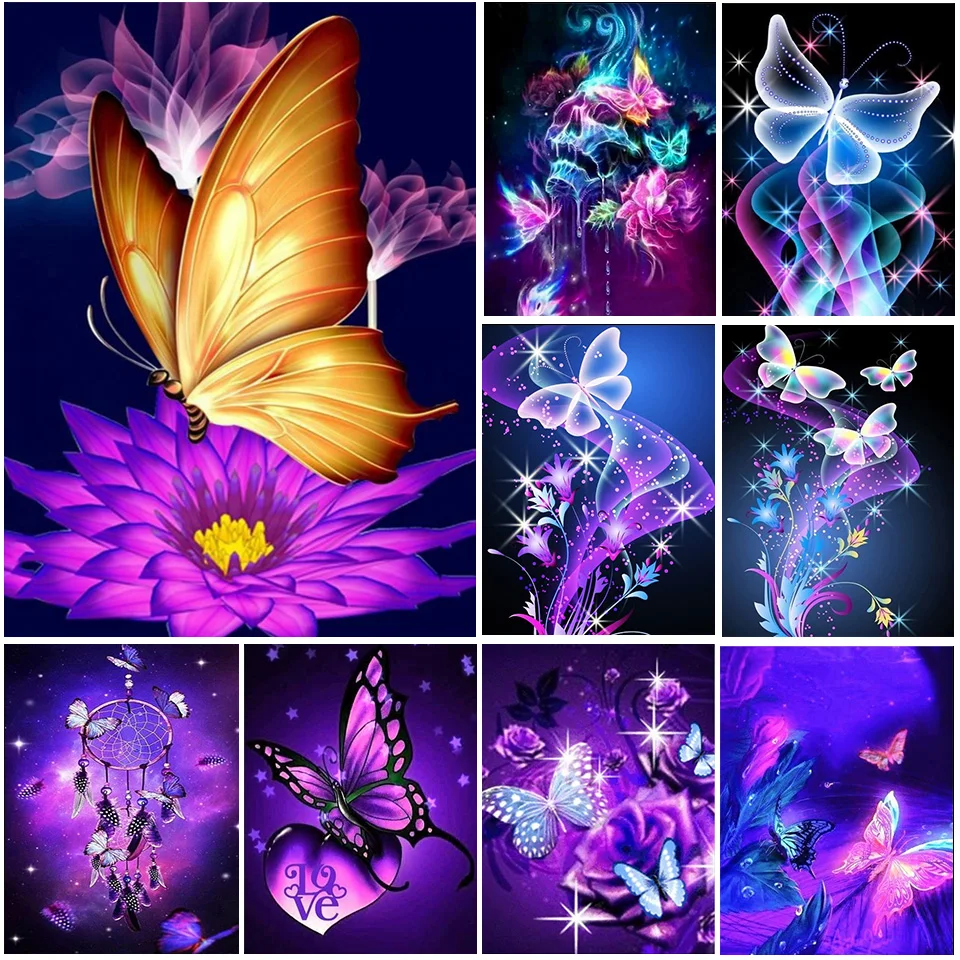 5D DIY Diamond Painting Cartoon Butterfly Kit Full Drill Square Embroidery Mosaic Art Picture With Rhinestones Decoration Gift
5D DIY Diamond Painting Cartoon Butterfly Kit Full Drill Square Embroidery Mosaic Art Picture With Rhinestones Decoration Gift