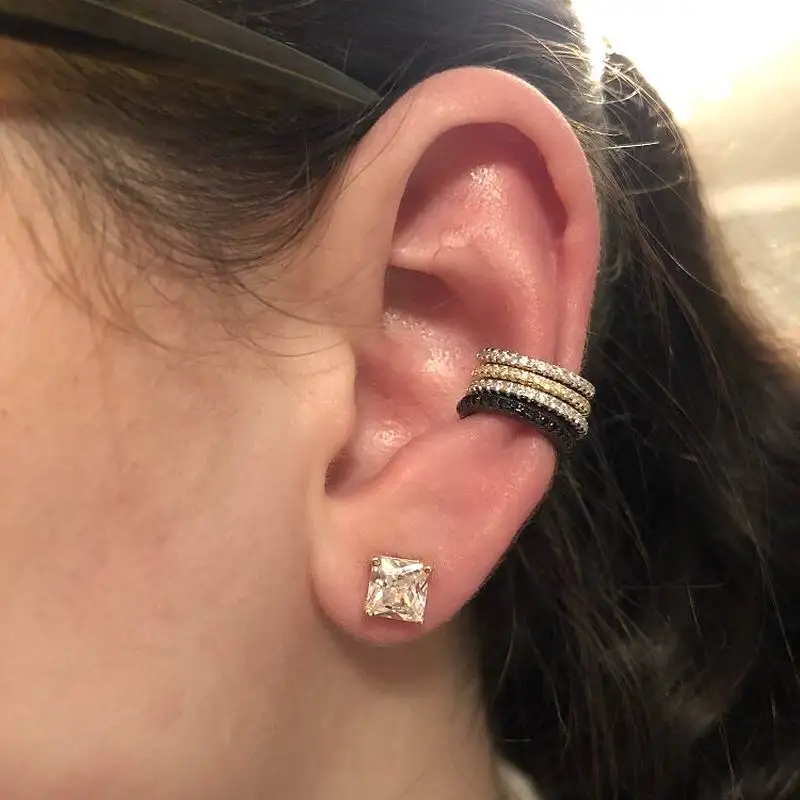 2022 New Clip no pierced cubic zirconia Ear Cuff Earrings S925 For Women fashion Jewelry stack mix color cz silver cuff earring
2022 New Clip no pierced cubic zirconia Ear Cuff Earrings S925 For Women fashion Jewelry stack mix color cz silver cuff earring