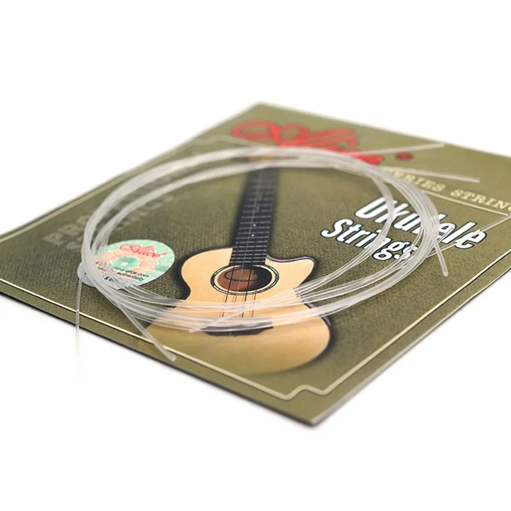1set ALICE AU02 Nylon Ukulele Strings Transparent Nylon 4 Strings Replacement Part Instrument Accessory For 21"23"26''Ukulele
1set ALICE AU02 Nylon Ukulele Strings Transparent Nylon 4 Strings Replacement Part Instrument Accessory For 21"23"26''Ukulele