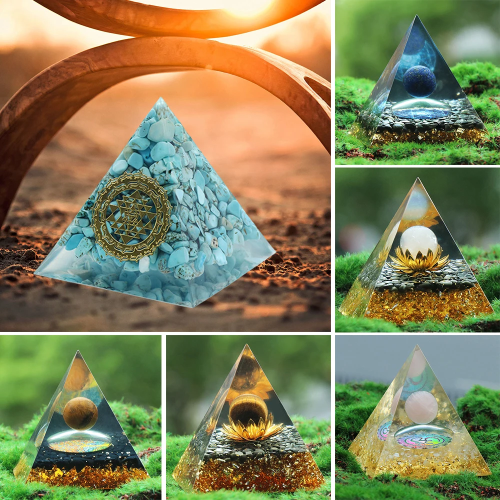 6cm Handmade Orgone Pyramid Peridot Crystal Stone Orgonite Energy Balancing Chakra Healing Reiki Yoga Meditation Home Decor
6cm Handmade Orgone Pyramid Peridot Crystal Stone Orgonite Energy Balancing Chakra Healing Reiki Yoga Meditation Home Decor