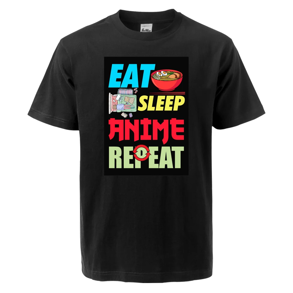 Funny Print Eat Sleep Anime Repeat Summer 2021 Unisex Fashion Tshirts Casual Breathable Tee Shirts Mens Clothes Harajuku Tops
Funny Print Eat Sleep Anime Repeat Summer 2021 Unisex Fashion Tshirts Casual Breathable Tee Shirts Mens Clothes Harajuku Tops
