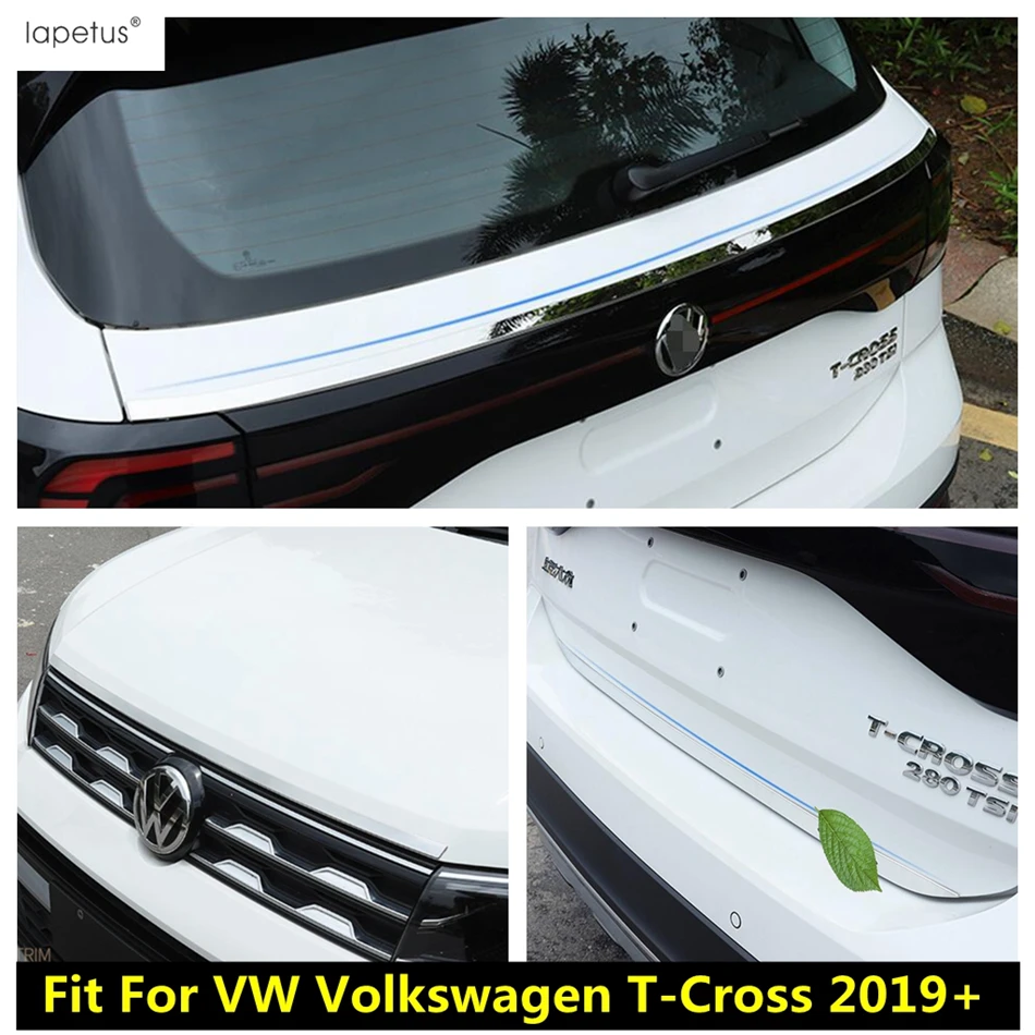 Front Hood Grill Rear Trunk Tail Door Overlay Upper Lid Strip Cover Trim For VW Volkswagen T-Cross T Cross 2019-2022 Accessories
Front Hood Grill Rear Trunk Tail Door Overlay Upper Lid Strip Cover Trim For VW Volkswagen T-Cross T Cross 2019-2022 Accessories