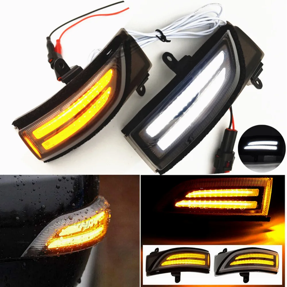 

1Pair Dynamic Side Mirror Blinker Repeater Light Turn Signal Lamp for Subaru Crosstrek Outback Forester WRX STI Impreza Legacy