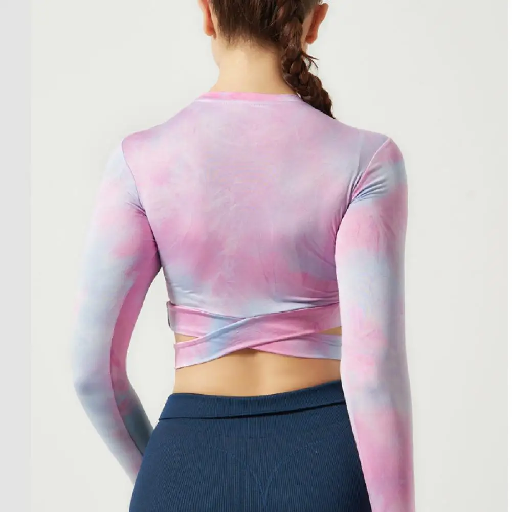 Women Long Sleeve Running Shirts Sexy Exposed Navel Yoga T-shirts Quick Dry Fitness Gym Crop Tops Solid Sports Shirts
Women Long Sleeve Running Shirts Sexy Exposed Navel Yoga T-shirts Quick Dry Fitness Gym Crop Tops Solid Sports Shirts