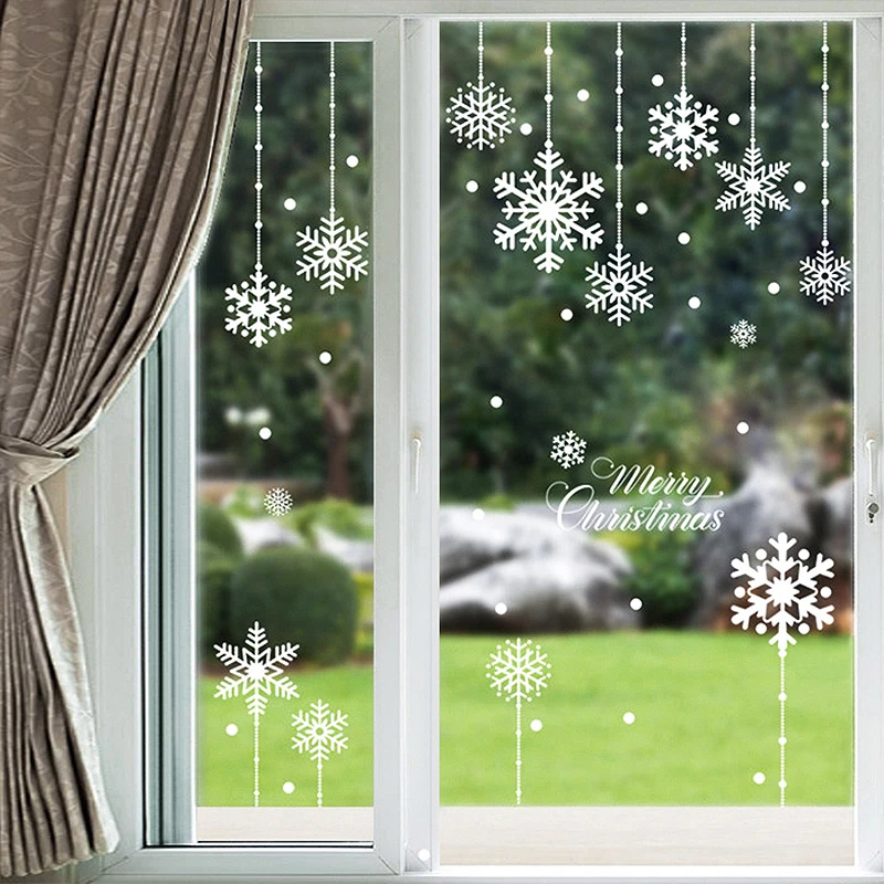 Creative Christmas Snowflake New Year Door Glass Window grilles Sticker Kids room decoration Home decor Wall stickers Removable
Creative Christmas Snowflake New Year Door Glass Window grilles Sticker Kids room decoration Home decor Wall stickers Removable