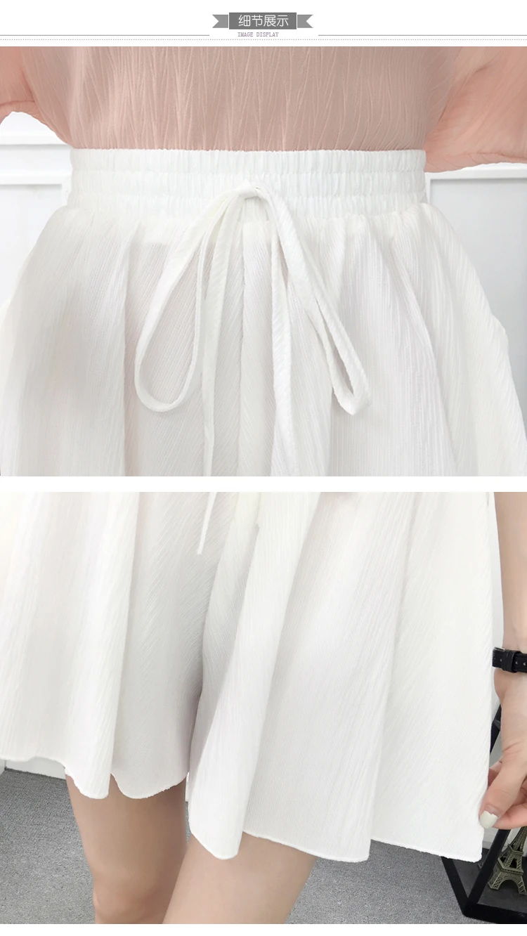 Shorts female summer double-layer chiffon shorts female slim high waist large size loose 2019 Korean casual wide leg a1105
Shorts female summer double-layer chiffon shorts female slim high waist large size loose 2019 Korean casual wide leg a1105