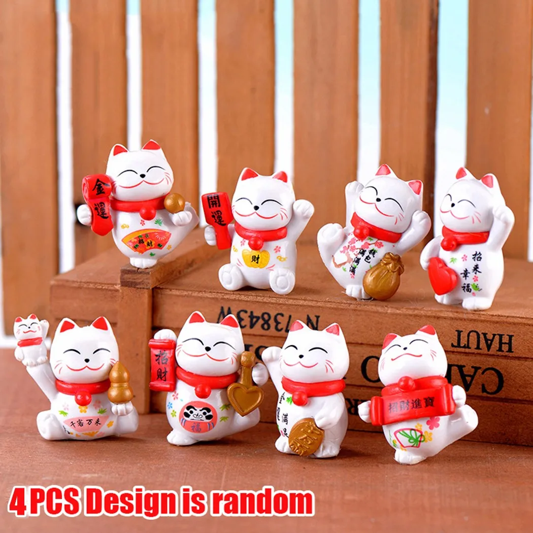 4Pcs DIY Fairy Garden Decoration Cute Animal Lucky Cat Miniatures Mini Figures Lawn Ornaments 4Pcs Lucky Cat
4Pcs DIY Fairy Garden Decoration Cute Animal Lucky Cat Miniatures Mini Figures Lawn Ornaments 4Pcs Lucky Cat