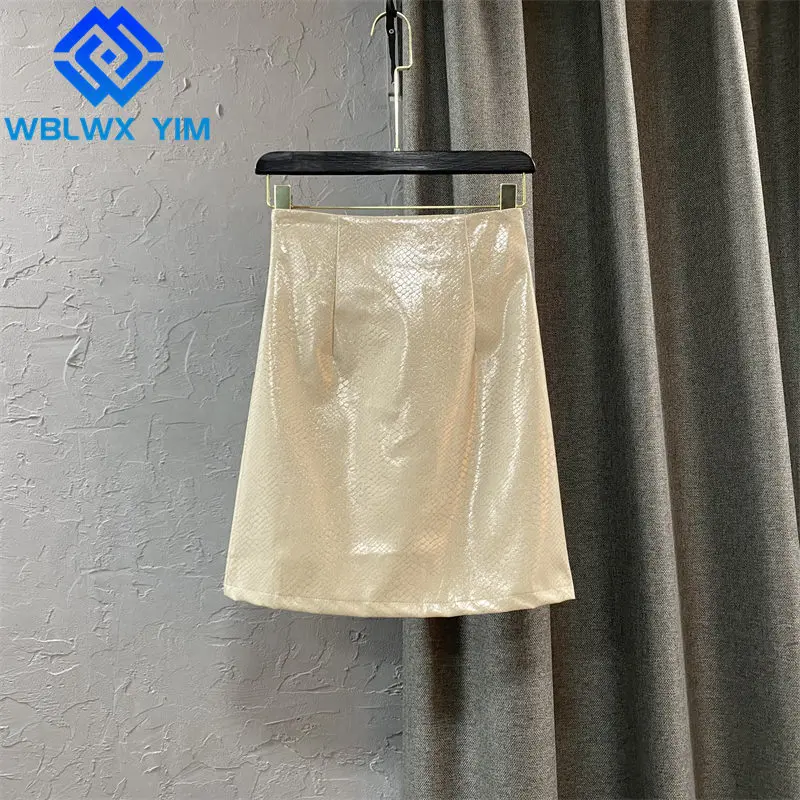 Autumn Winter PU Leather Skirt Women Fashion A-Line Mid Length Skirt Ladies Sexy Package Hip High waist Faux Leather Skirts
Autumn Winter PU Leather Skirt Women Fashion A-Line Mid Length Skirt Ladies Sexy Package Hip High waist Faux Leather Skirts