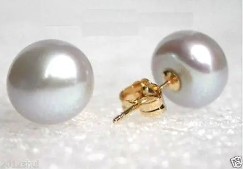 Wholesale price 16new ^^^^new big11-12 mm real Freshwater Silver-gray Pearl Earrings Stud
Wholesale price 16new ^^^^new big11-12 mm real Freshwater Silver-gray Pearl Earrings Stud