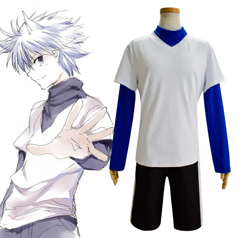 Мужские и женские костюмы для Хэллоуина на заказ Охотник X Hunter Косплей Killua Zoldyck Косплей Костюм женский
Мужские и женские костюмы для Хэллоуина на заказ Охотник X Hunter Косплей Killua Zoldyck Косплей Костюм женский