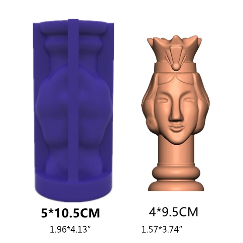Small Size 3D King/Queen Face Shape Silicone Mold for DIY Decoration Making Soap
Small Size 3D King/Queen Face Shape Silicone Mold for DIY Decoration Making Soap