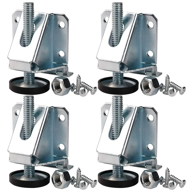 Leveling Feet Heavy Duty Furniture Levelers Adjustable Table Leg Leveler with Lock Nuts for Furniture,Table, Cabinets, Workbench
Leveling Feet Heavy Duty Furniture Levelers Adjustable Table Leg Leveler with Lock Nuts for Furniture,Table, Cabinets, Workbench