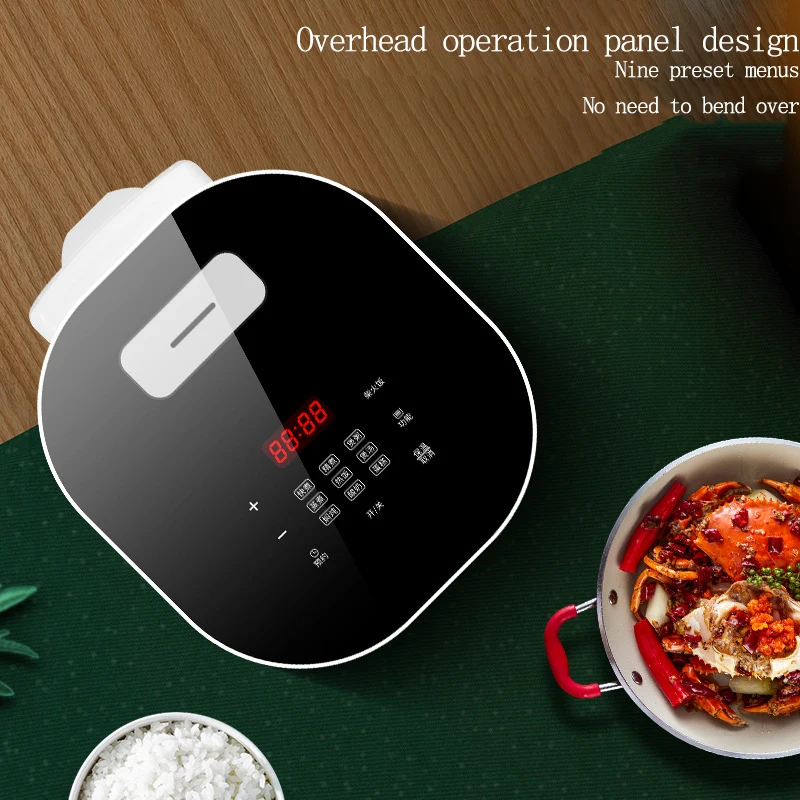 Brand New 3l Smart Rice Cooker Full Touch Screen Multi-Function Thickened Spherical Kettle Three-Dimensional Heating Rice Cooker
Brand New 3l Smart Rice Cooker Full Touch Screen Multi-Function Thickened Spherical Kettle Three-Dimensional Heating Rice Cooker