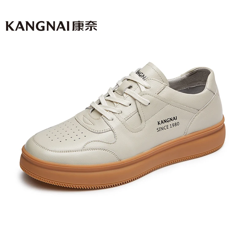 KANGNAI Men Skateboarding Shoes Genuine Leather Comfortable Lace-Up Casual Shoes Fashion Sneakers
KANGNAI Men Skateboarding Shoes Genuine Leather Comfortable Lace-Up Casual Shoes Fashion Sneakers
