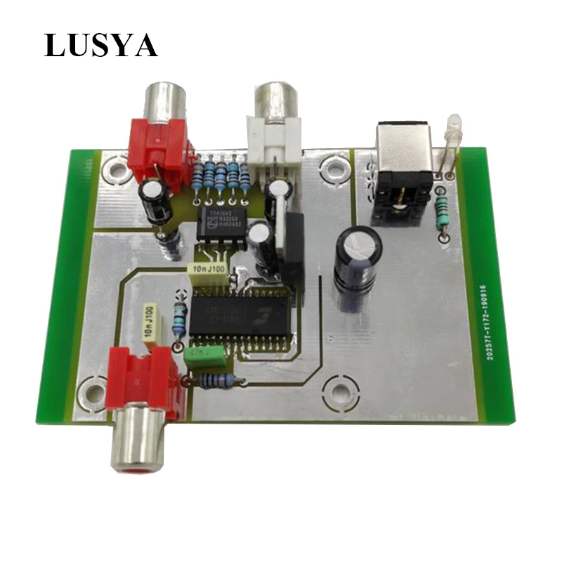 

Lusya HIFI 47labs Decoder DAC Finished Machine TDA1543 DAC WAV 16bit 44.1K 12VDC C2-013