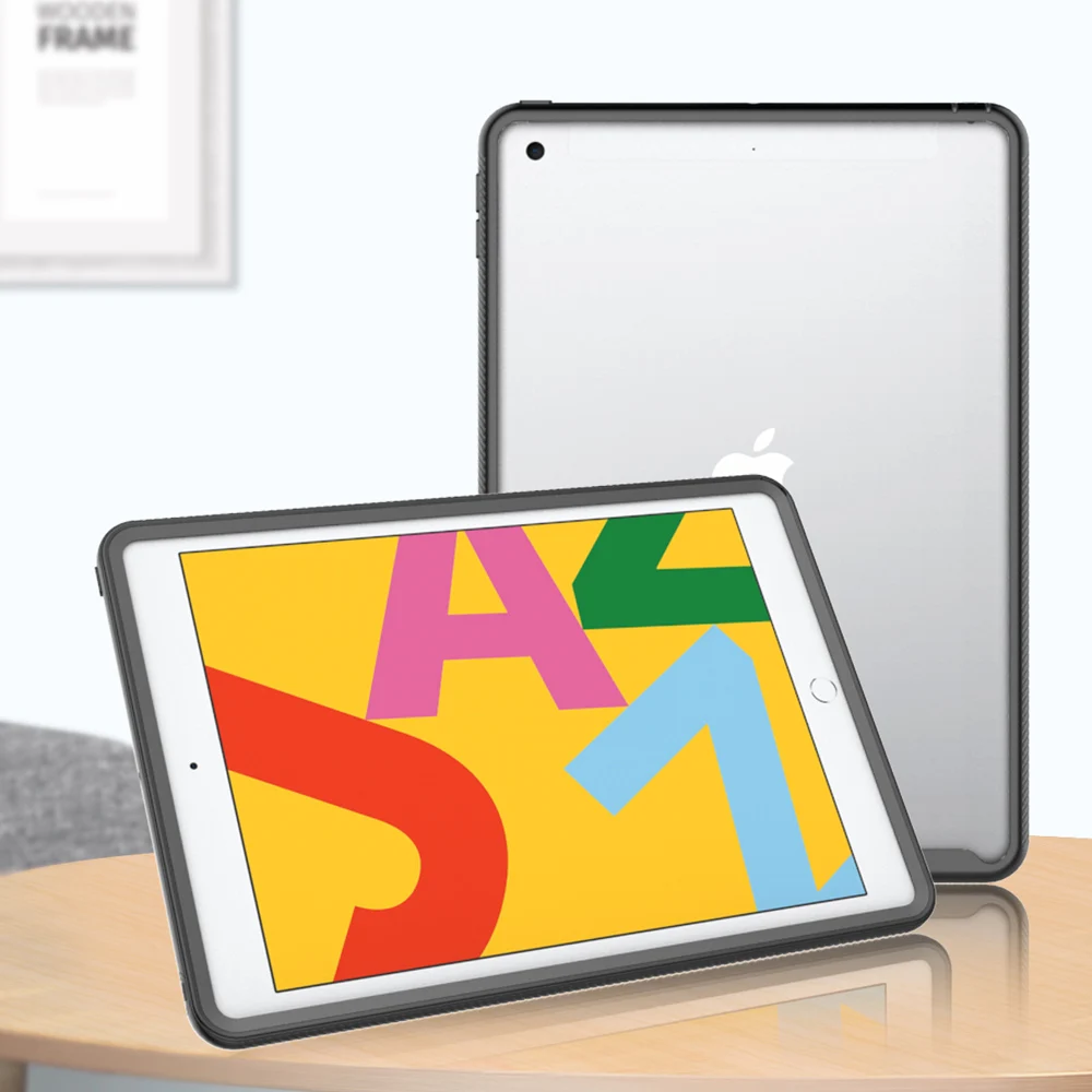 Гибридный сверхмощный прочный чехол 2 в 1 для Ipad 10,2 2019, кристально жесткий чехол для планшета, прозрачный полноразмерный защитный чехол для ...
Гибридный сверхмощный прочный чехол 2 в 1 для Ipad 10,2 2019, кристально жесткий чехол для планшета, прозрачный полноразмерный защитный чехол для ...