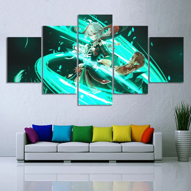 Постер для видеоигр каэдехара казуха геншин ударный аниме постер для мальчиков Настенный декор настенное искусство на холсте картина пода... 
Постер для видеоигр каэдехара казуха геншин ударный аниме постер для мальчиков Настенный декор настенное искусство на холсте картина пода...