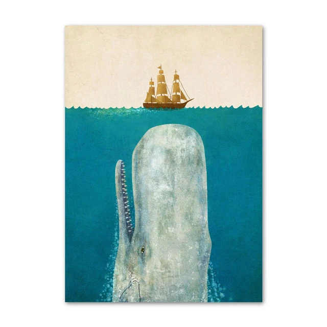 Cartoon Shark Wall Art Canvas Painting Undersea Animal Fish Nordic Poster Sea Cuadros Wall Pictures For Living Room Unframed 
Cartoon Shark Wall Art Canvas Painting Undersea Animal Fish Nordic Poster Sea Cuadros Wall Pictures For Living Room Unframed