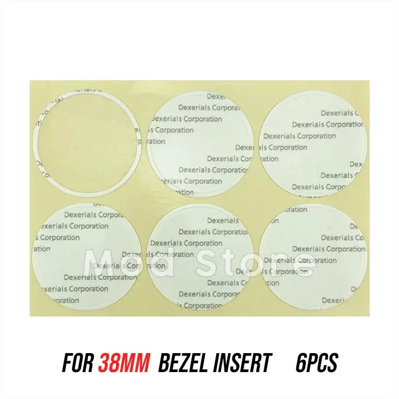 NEW High Quality Japan Dexerials Adhesive Rings Fashion Sticker Double Sided Tape Fit For 38mm Bezel Insert Ring Sub Diver SKX
NEW High Quality Japan Dexerials Adhesive Rings Fashion Sticker Double Sided Tape Fit For 38mm Bezel Insert Ring Sub Diver SKX
