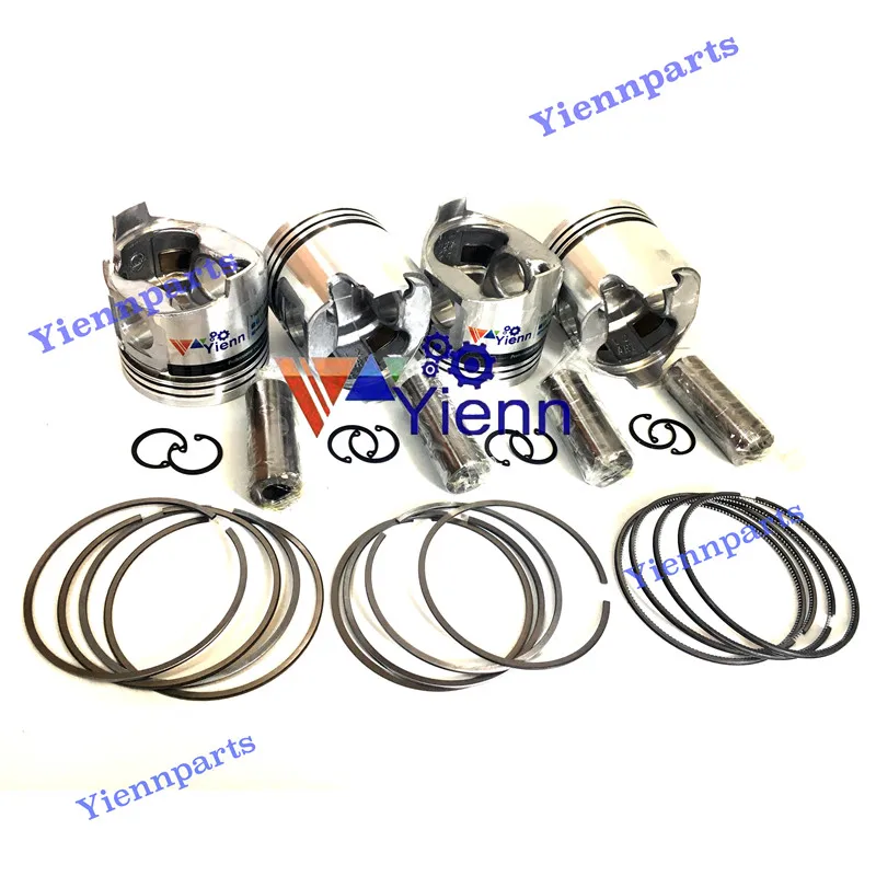 For Mitsubishi K4C Piston Kit With ring set Fit D2050 ST2020 ST2320 Tractors K4C Diesel Engine Parts
For Mitsubishi K4C Piston Kit With ring set Fit D2050 ST2020 ST2320 Tractors K4C Diesel Engine Parts