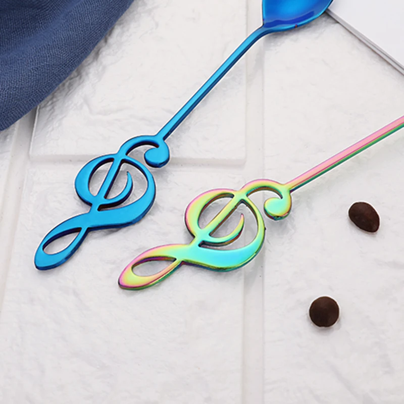 304 Stainless Steel Musical Notes Coffee Spoon Stirring Cup Spoon Music Stick Ice Cream Gift Spoon Kitchen Tool Accessories 
304 Stainless Steel Musical Notes Coffee Spoon Stirring Cup Spoon Music Stick Ice Cream Gift Spoon Kitchen Tool Accessories