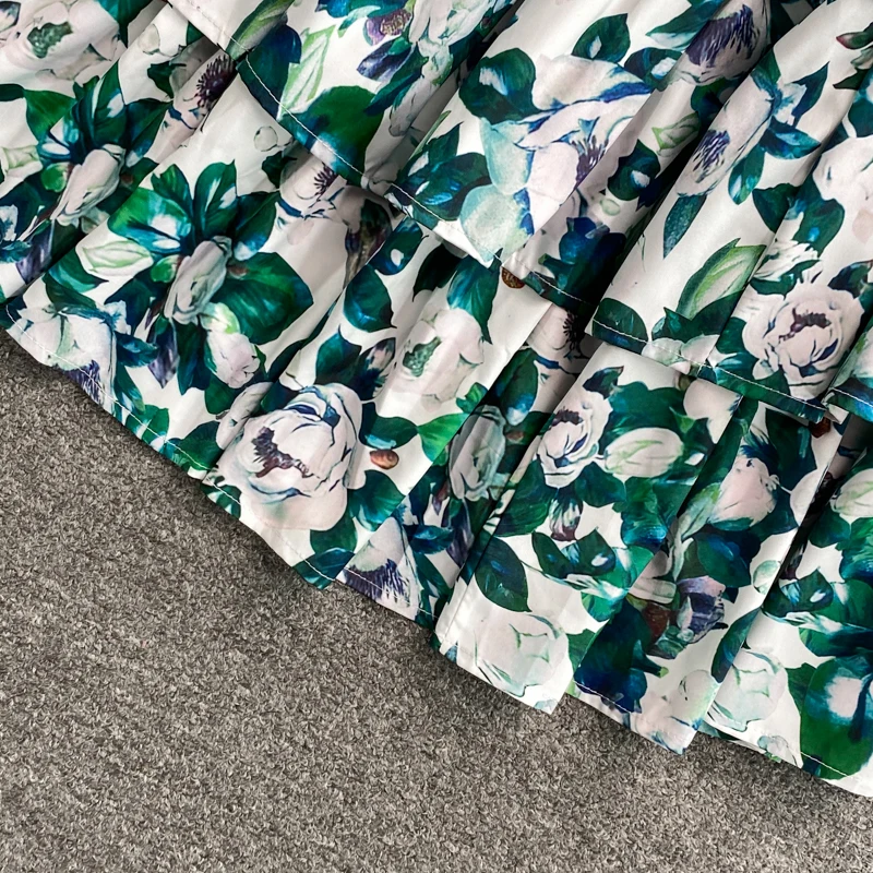 Summer Runway Designer Spaghetti Strap Dress Women Elegant Floral Print Vacation A Line Dresses Ladies Midi Dress 2021 N68605
Summer Runway Designer Spaghetti Strap Dress Women Elegant Floral Print Vacation A Line Dresses Ladies Midi Dress 2021 N68605