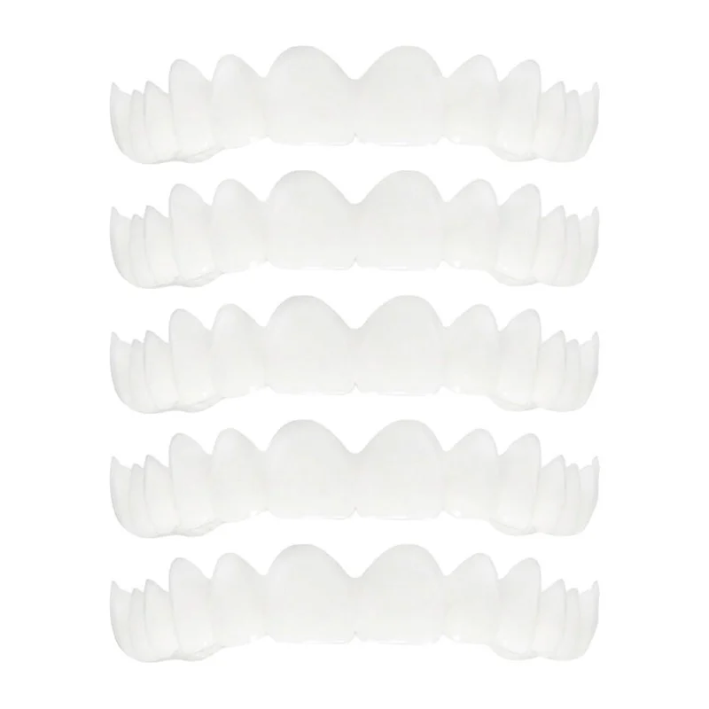 5/1pcs Temporary Denture Teeth Whitening Fake Tooth Cover Comfort Fit Snap Fake Upper Teeth Cosmetic Temporary Denture Tooth
5/1pcs Temporary Denture Teeth Whitening Fake Tooth Cover Comfort Fit Snap Fake Upper Teeth Cosmetic Temporary Denture Tooth