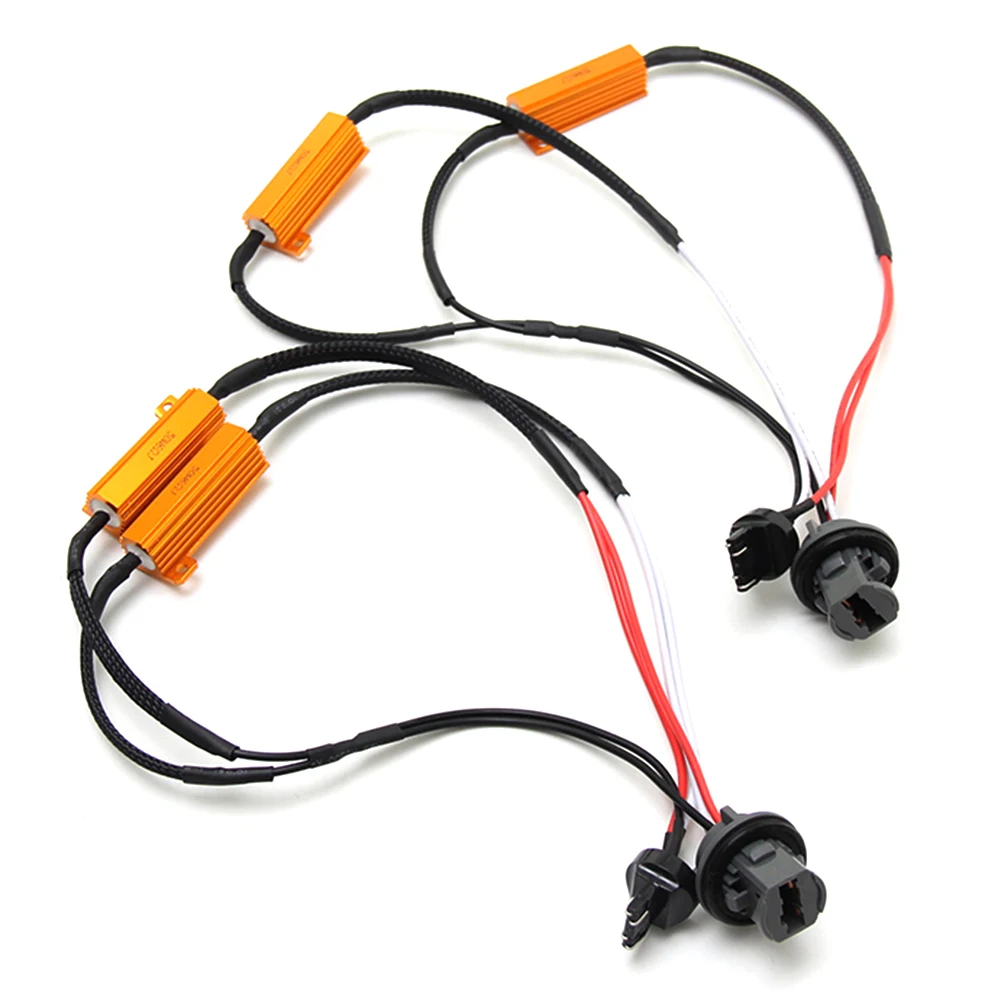 2Pcs Signal Fog Lamp Reverse Light Daytime Running 7443 LED Turn Signal Light Canbus Anti Flicker Resistor Warning Canceller
2Pcs Signal Fog Lamp Reverse Light Daytime Running 7443 LED Turn Signal Light Canbus Anti Flicker Resistor Warning Canceller