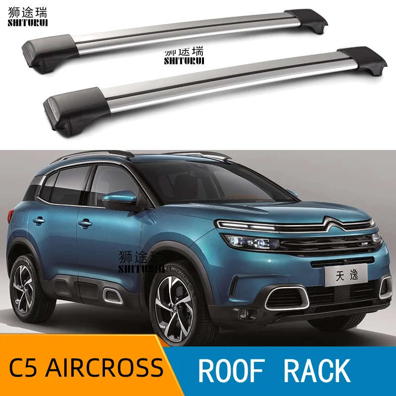 2 шт. панели крыши для CITROEN C5 AIRCROSS 2019 + KL боковые из алюминиевого сплава поперечные