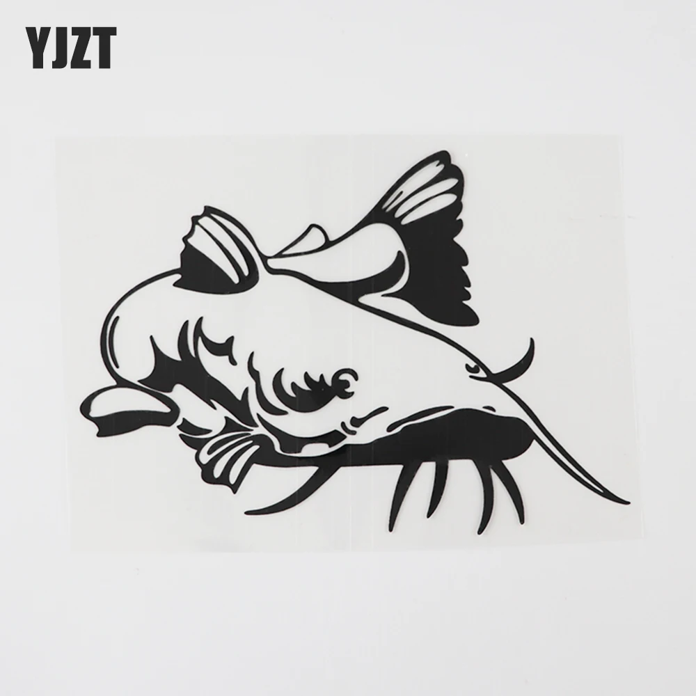 YJZT 15.3CM×10.9CM Amusing Animal Fish Vinyl Decal Black/Silver Car Stickers 13D-1074
YJZT 15.3CM×10.9CM Amusing Animal Fish Vinyl Decal Black/Silver Car Stickers 13D-1074