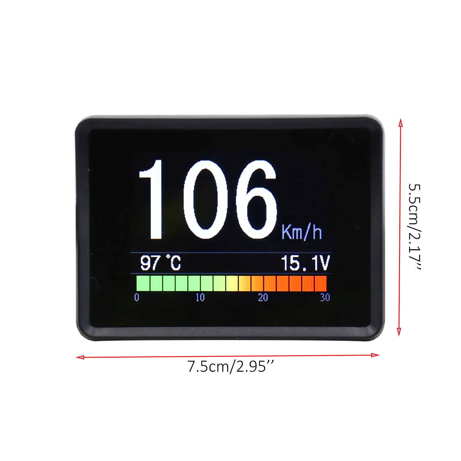 Multi-Function Car HUD Head Up Display OBD2 II Auto Electronic Alarm Display Voltage Speed Fuel Consumption Temperature Gauge
Multi-Function Car HUD Head Up Display OBD2 II Auto Electronic Alarm Display Voltage Speed Fuel Consumption Temperature Gauge
