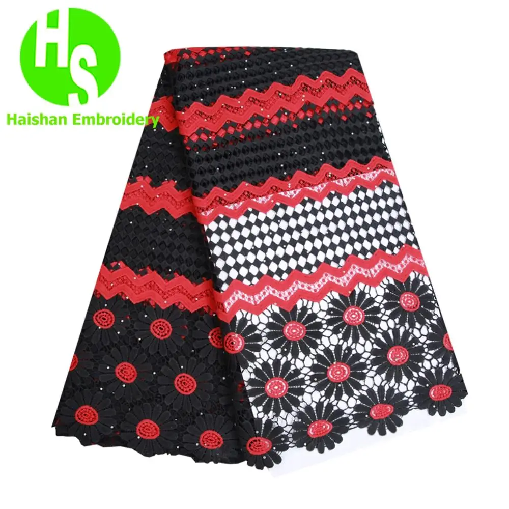 2019 Nigerian Laces Guipure Lace Fabric Embroidery For Wedding Party Dress Fabric Lace Flowers Water Soluble Tulle Cord Lace
2019 Nigerian Laces Guipure Lace Fabric Embroidery For Wedding Party Dress Fabric Lace Flowers Water Soluble Tulle Cord Lace