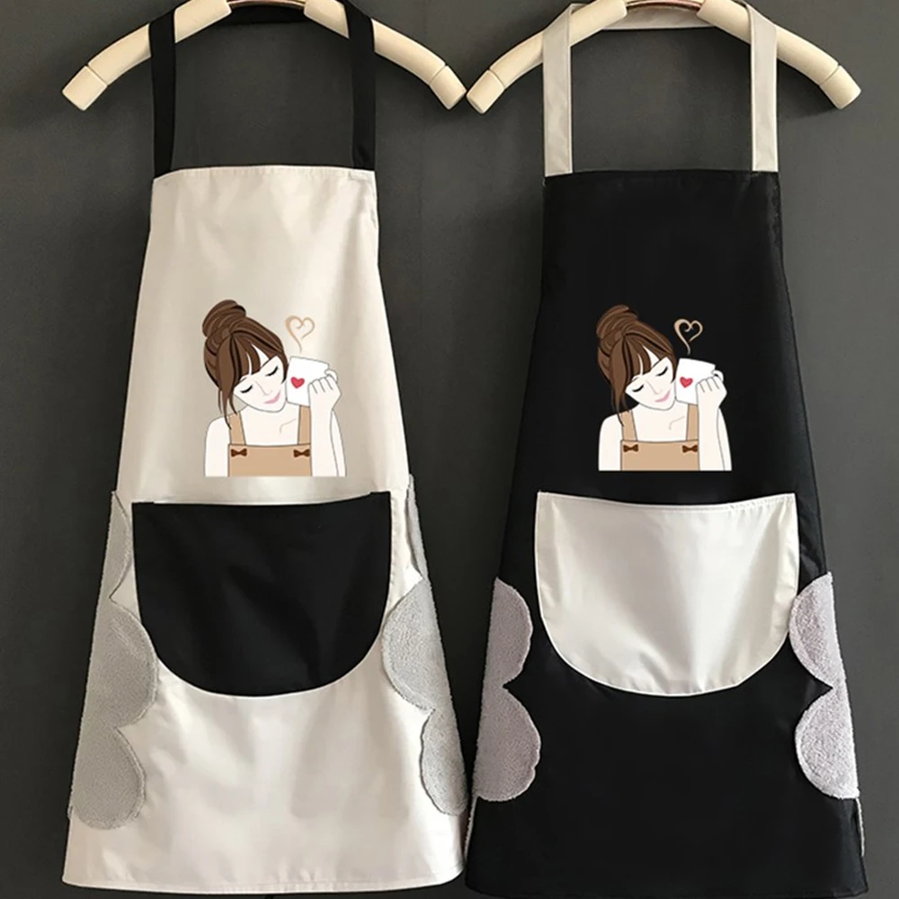 1Pcs Kitchen Wipeable Waterproof Oil-Proof Cartoon Wreath Rabbit Kitchen Nail Shop Apron for Women Baking Accessories
1Pcs Kitchen Wipeable Waterproof Oil-Proof Cartoon Wreath Rabbit Kitchen Nail Shop Apron for Women Baking Accessories