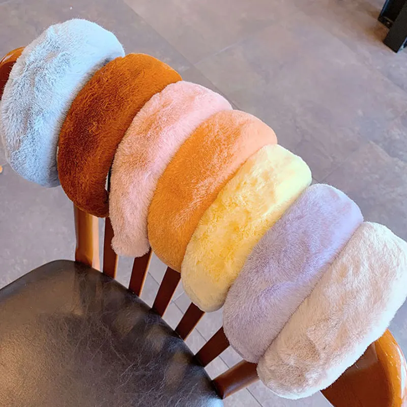Cute Plush Faux Rabbite Fur Hairbands Sweet Candy Color Soft Wide Fluffy Furry Headbands For Women Girls Hair Hoop Accessories
Cute Plush Faux Rabbite Fur Hairbands Sweet Candy Color Soft Wide Fluffy Furry Headbands For Women Girls Hair Hoop Accessories