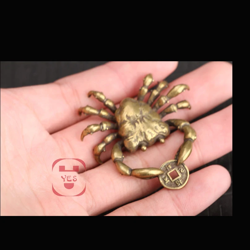 Ретро мини статуэтка краба из латуни
Ретро мини статуэтка краба из латуни