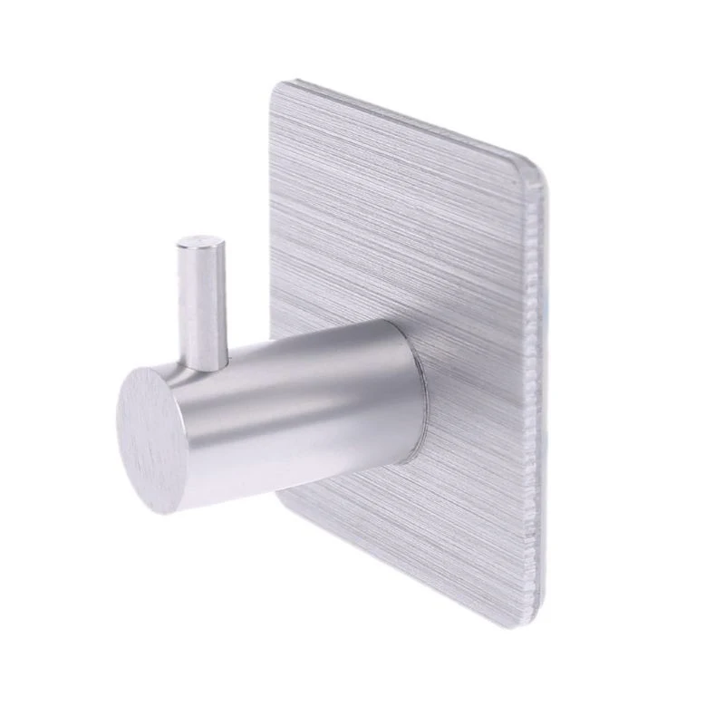 1PC strong sticky door hook sturdy waterproof wall-mounted door hook stainless steel sticky hook household simple single hook
1PC strong sticky door hook sturdy waterproof wall-mounted door hook stainless steel sticky hook household simple single hook