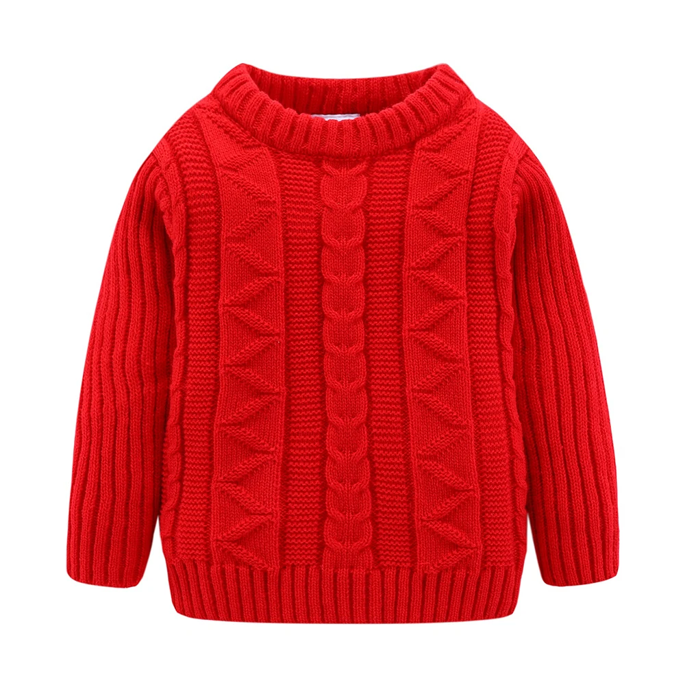 LittleSpringToddler Boys Girls Sweater Solid Thick Knitted Autumn Winter Clothes Pullover Sweater
LittleSpringToddler Boys Girls Sweater Solid Thick Knitted Autumn Winter Clothes Pullover Sweater