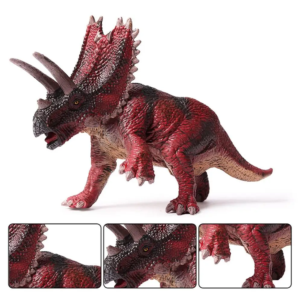 7 5 дюймов динозавр Pentaceratops прочные из ПВХ фигурка игрушки Dinosaurio модель для детей |
