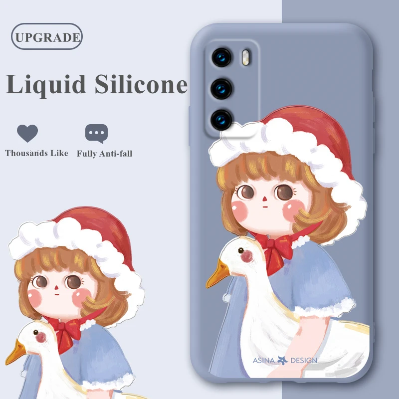 ASINA Original Liquid Silicone Case For Huawei P40 P30 P Smart 2019 Cover Cartoon Girl Pattern Covers For Nova 3i 5t Coque Capas
ASINA Original Liquid Silicone Case For Huawei P40 P30 P Smart 2019 Cover Cartoon Girl Pattern Covers For Nova 3i 5t Coque Capas