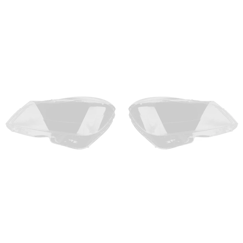 2 Pcs Headlight Clear Lens Lampshade Cover Fit For Mercedes-Benz C-Class W204 C180 C200 C260 2011-2013, Right & Left
2 Pcs Headlight Clear Lens Lampshade Cover Fit For Mercedes-Benz C-Class W204 C180 C200 C260 2011-2013, Right & Left